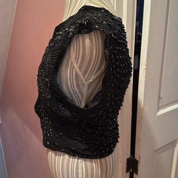 Vintage Frank usher beaded top - Picture 2 of 5